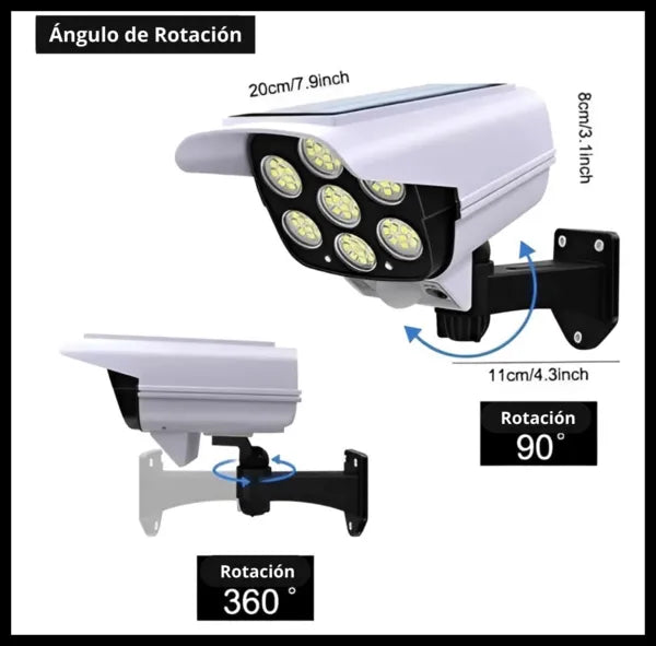 Foco solar Vigilux™ - Ilumina esos espacios oscuros mientras duermes