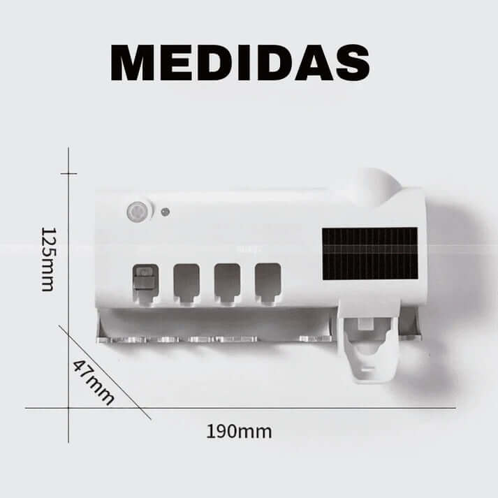 Esterilizador Inteligente para Cepillos de Dientes Dentavia™- Higiene, orden y tranquilidad en tu baño.