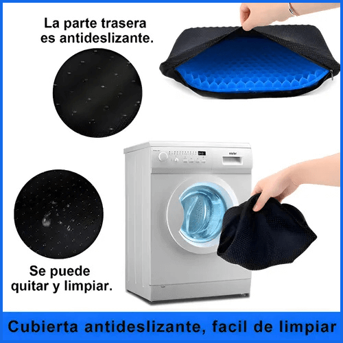 COJIN LUMBAR DE GEL FLEXIBLE-Alivia dolores en tu espalda y mejora tu postura ⭐⭐⭐⭐⭐ 4.9/5 |+1500 Compras