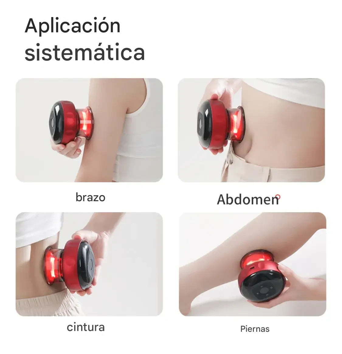Masajeador ventosas Calmia™ – Masajeador Inteligente de Alivio Muscular
