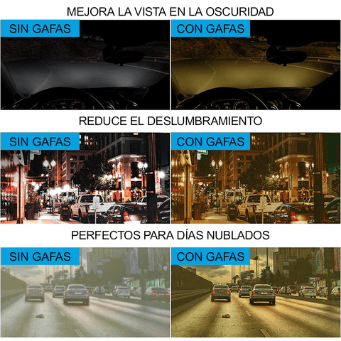 Gafas De Conducion 2x1 Dia Y Noche VisionPro™ - En casa tu famila te espera