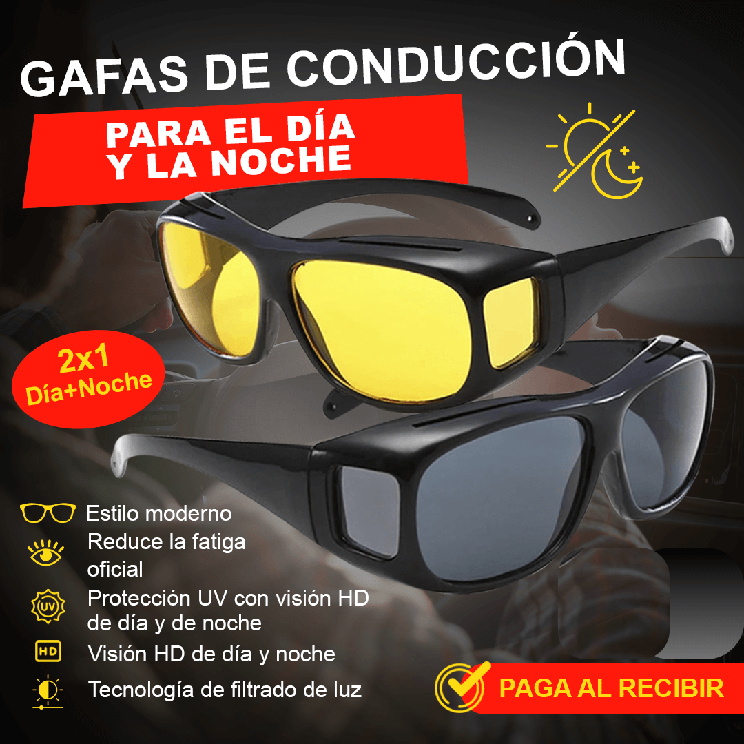 Gafas De Conducion 2x1 Dia Y Noche VisionPro™ - En casa tu famila te espera