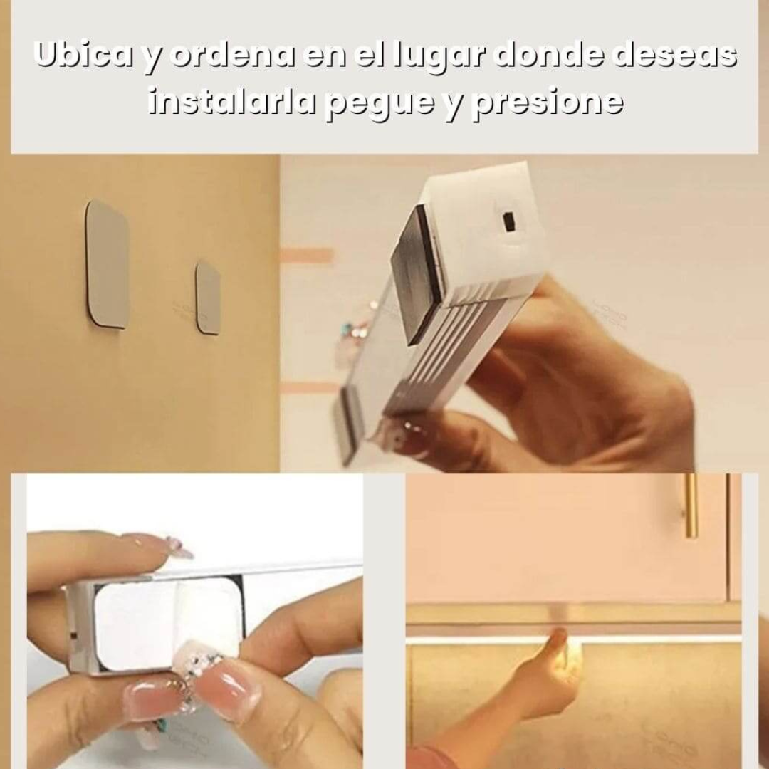 Luz Led Barra Con Sensor Movimiento 30cm - Ahorro automático en cada paso.