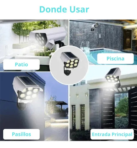 Foco solar Vigilux™ - Ilumina esos espacios oscuros mientras duermes