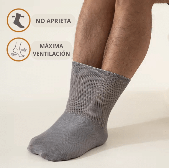 12 Calcetines terapéuticos (diabetes, mala circulación, otros)- Salud, Comodidad y Protección para tus pies ⭐⭐⭐⭐⭐ 4.9/5 |+1500 Compras