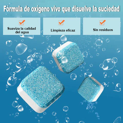 Pastillas Limpiadoras Para Lavadoras PureMax™ - Descubre la nueva forma de tener limpia tu ropa