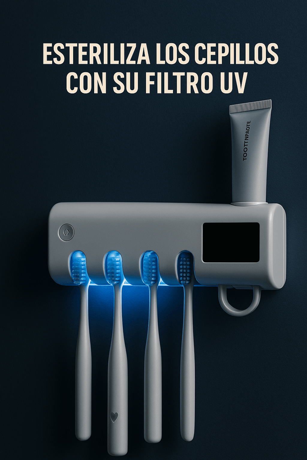 Esterilizador Inteligente para Cepillos de Dientes Dentavia™-  Higiene, orden y tranquilidad en tu baño.