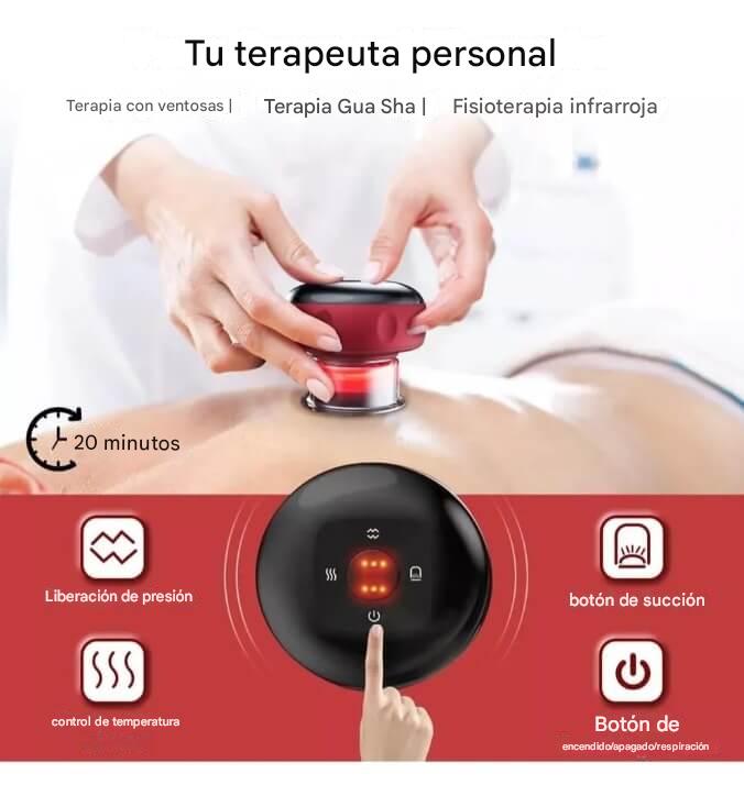 Masajeador ventosas Calmia™ – Masajeador Inteligente de Alivio Muscular
