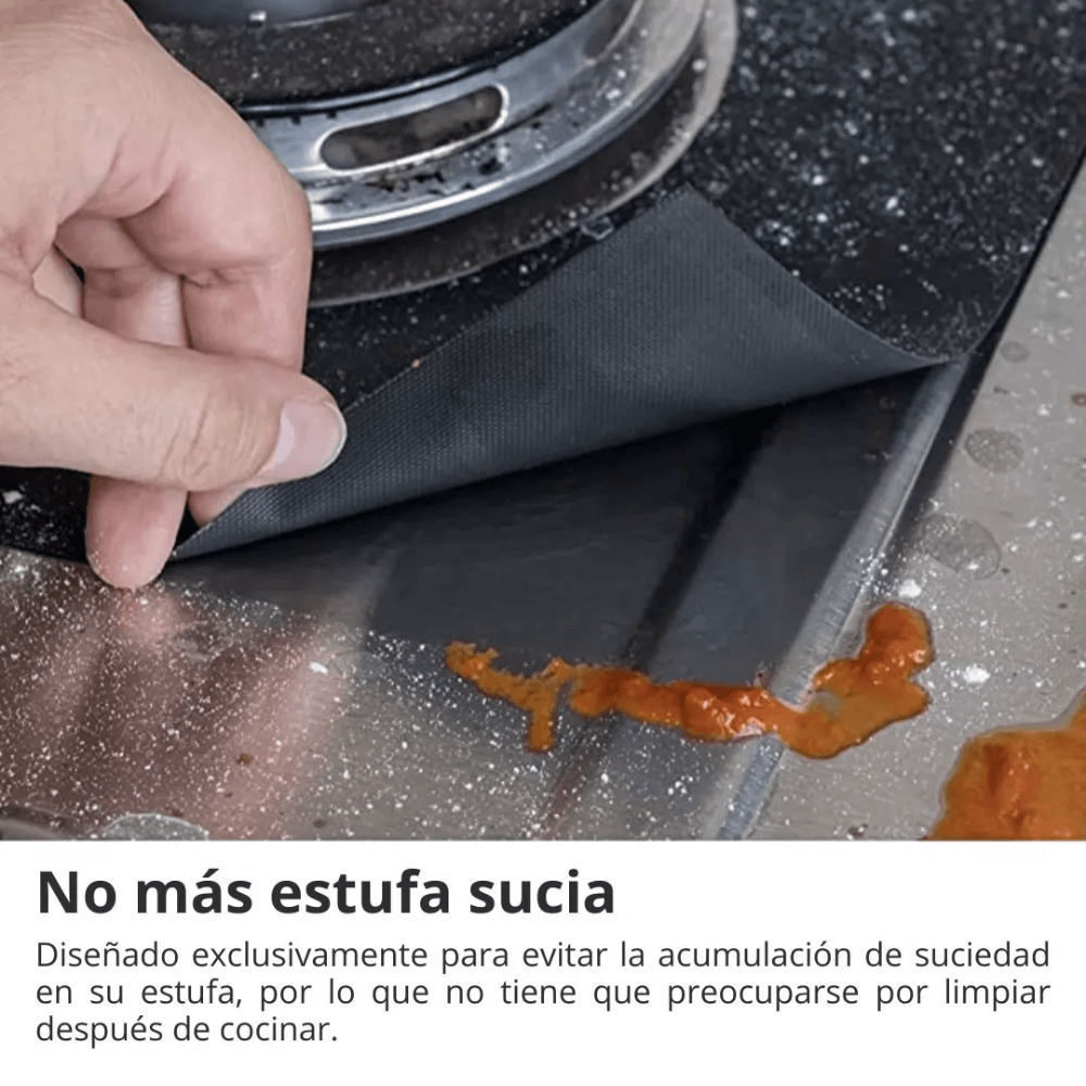 Protectores De Estufa Cocina EscudoAntigrasa™ - Más limpieza, más seguridad