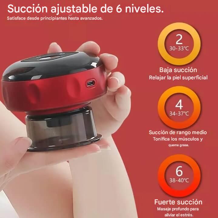 Masajeador ventosas Calmia™ – Masajeador Inteligente de Alivio Muscular