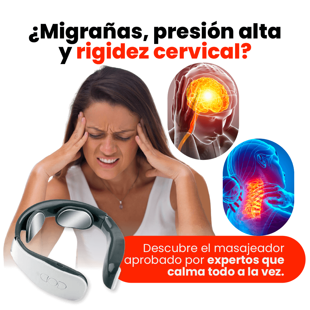 MASAJEADOR DE CUELLO- Desconecta del estrés, reconecta contigo con CERVELUX™