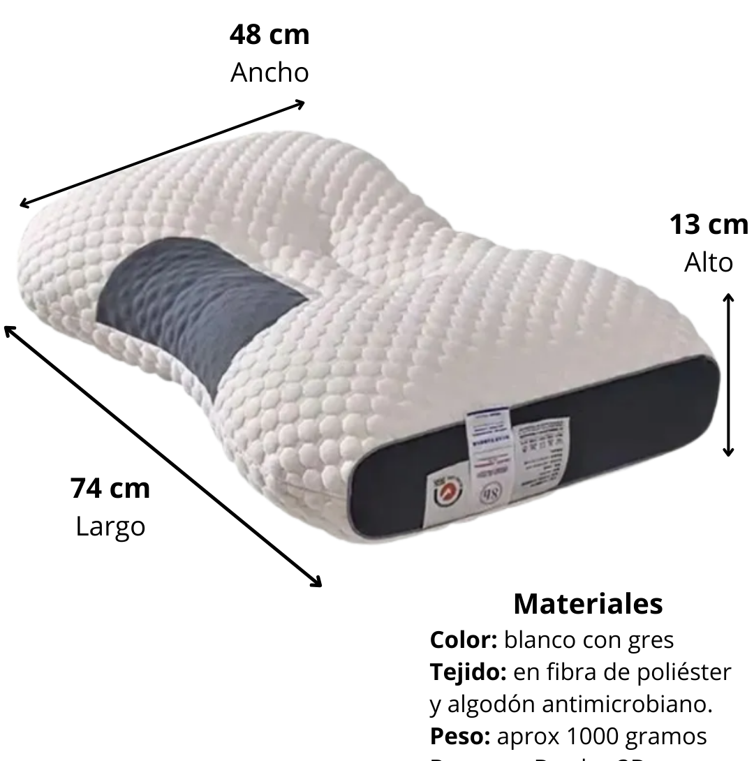 Almohada Cervical Sueñomax™ - Alivia el dolor desde la primera noche