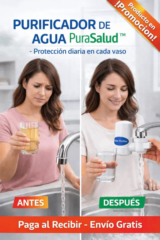 PURIFICADOR DE AGUA PuraSalud™ - Protección diaria en cada vaso