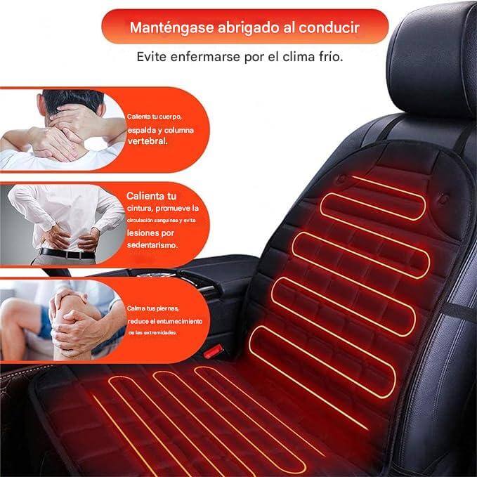 Funda calefactor para automóvil ThermoLux™ - Calor sin esperar